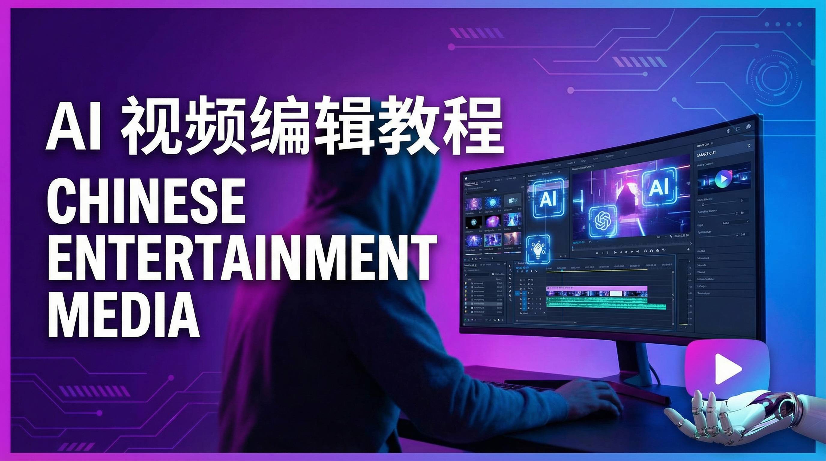 大师兄AI视频剪辑教程演示